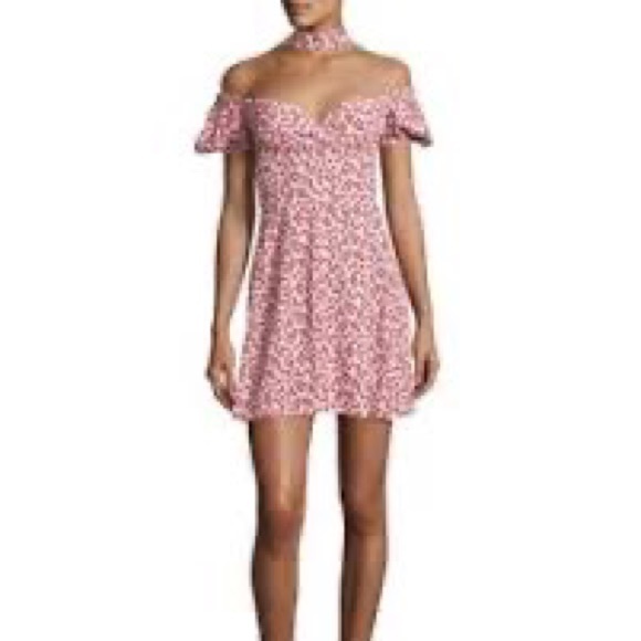 Alexis Pink Loele Night Out Mini Dress Pink Size L - Picture 3 of 5